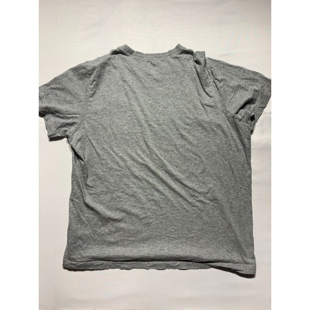 Nike Gray Embroidered Swoosh Crew Neck T-Shirt - Picture 4 of 4